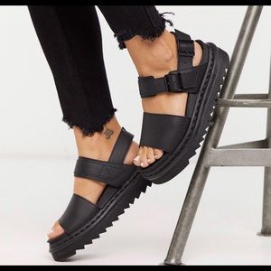 COPY - All black Dr. Marten’s Voss Sandal size 5